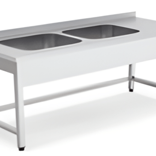 Tezgah Altı Makineler İçin Evyeli Tezgah