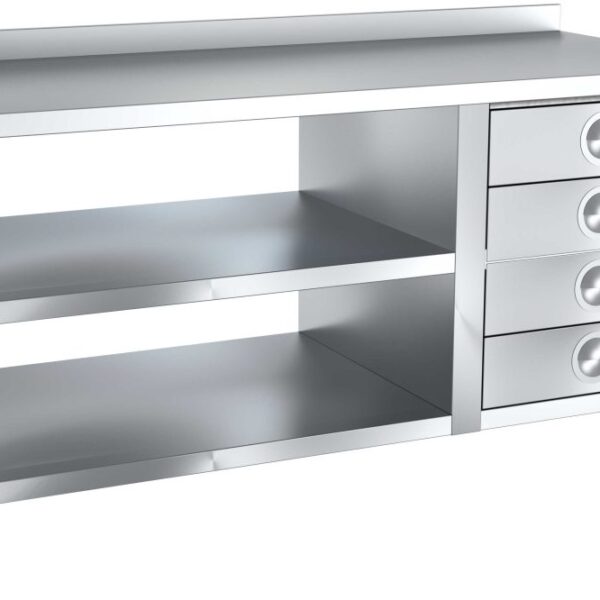 Çalışma Tezgahı Çekmeceli Ara Raflı