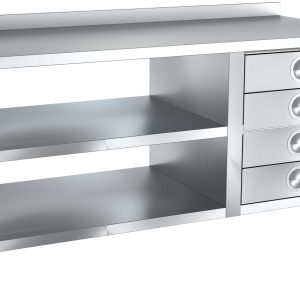 Çalışma Tezgahı Çekmeceli Ara Raflı