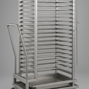 202 Kombi Fırın İçin Fırın Tepsi Kit Arabası