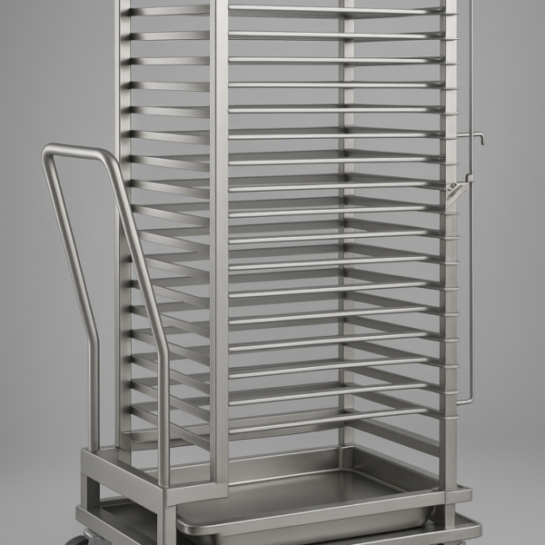 202 Kombi Fırın İçin Fırın Tepsi Kit Arabası