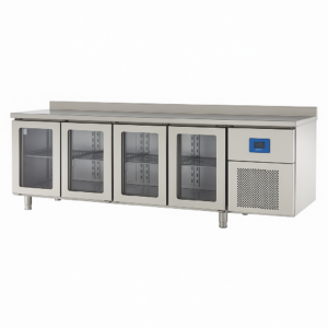 4 Cam Kapı Yatay Tip Buzdolabı