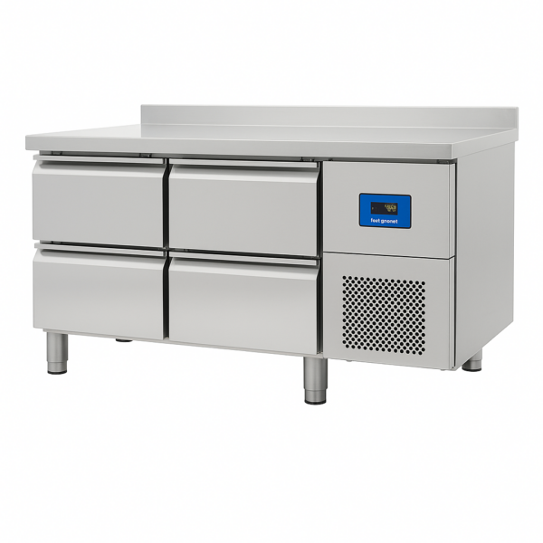 4 Çekmece Yatay Tip Buzdolabı