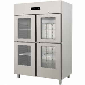 4 Yarım Cam Kapı Dik Tip Buzdolabı