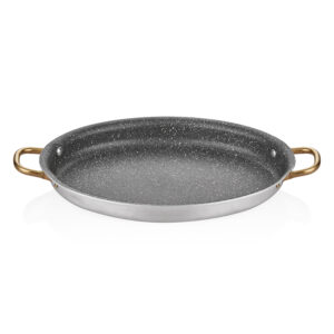 Alu Granit Oval Omlet Tava