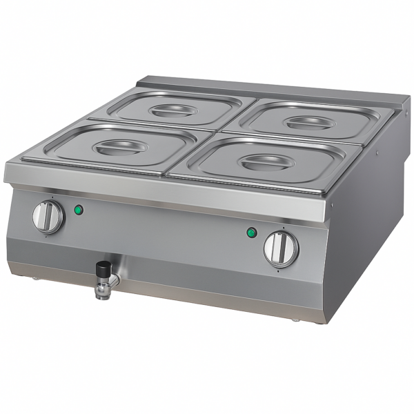Bain Marie Set Üstü 900 Seri Elektrikli 80x90x30 (GN Kaplar Hariç)