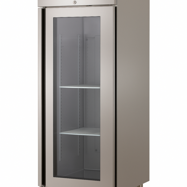 Çift Yarım Cam Kapı Dik Tip Buzdolabı