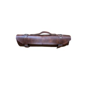 6'lı Deri Çanta Bıçak Seti-çanta