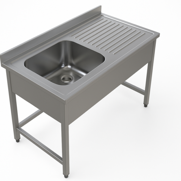 Demonte Yıkama Ünitesi Tek Eviye