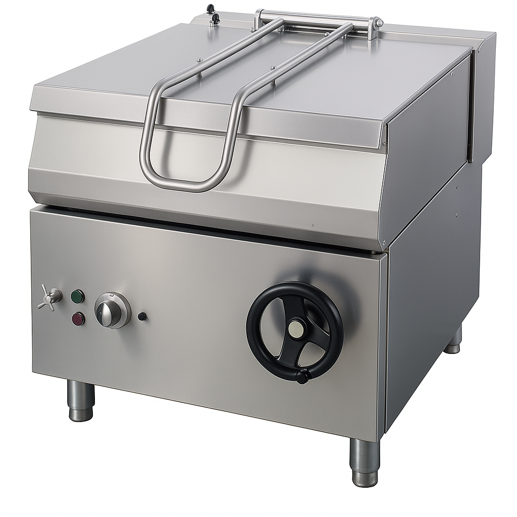 Devrilir Tava 900 Seri Gazlı 80 Lt. 80x90x85-Elektronik Ateşlemeli