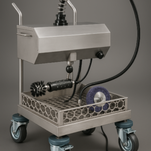 Fırçalı Kazan Yıkama Makinesi