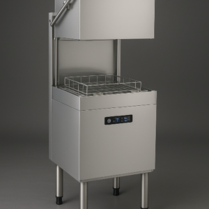 Giyotin Tip Bulaşık Yıkama Makinesi – Touch Panel, Yarım Kazan