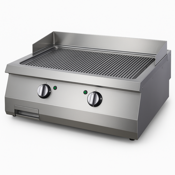 Grill Plate Set Üstü 700 Seri Elektrikli Oluklu 80x70x30