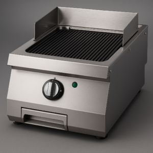 Grill Plate Set Üstü 700 Seri Oluklu Elektrikli 40x70x30-S…