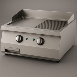 Grill Plate Set Üstü 700 Seri Yarı Oluklu Elektrikli 80x70…