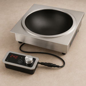 İndüksiyonlu Wok Isıtıcı – Pişirici Gömme