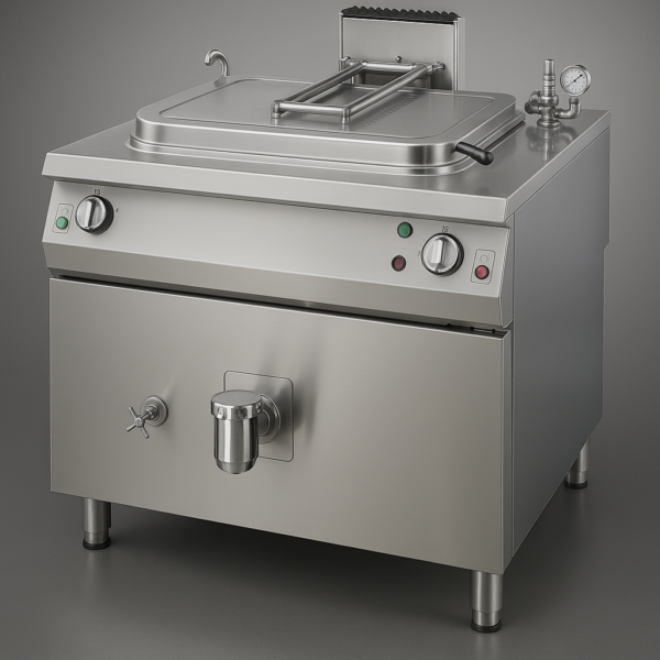 Kaynatma Tenceresi 900 Seri Direkt Gazlı 100 Lt. 80x90x85