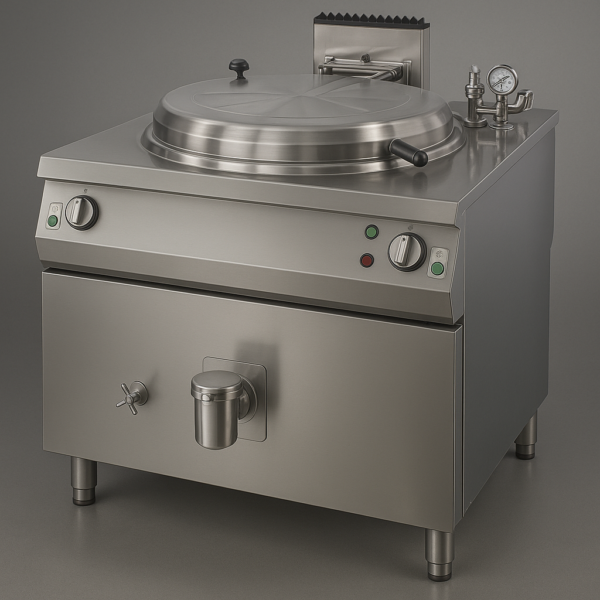 Kaynatma Tenceresi 900 Seri Direkt Gazlı 250 Lt. 100x90x85