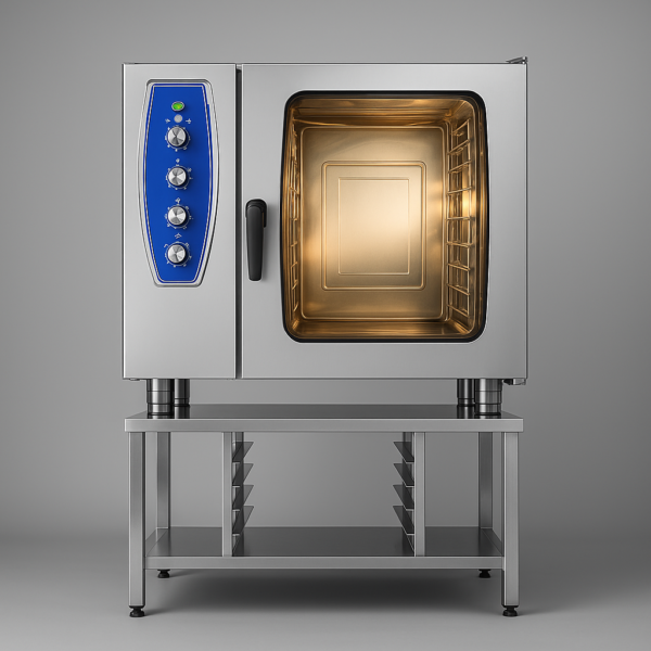 Konveksiyonlu Fırın Elektrikli 10×GN 2/1 Kızaklı