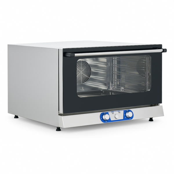 Konveksiyonlu Fırın Elektrikli 60×40 Tepsili, 4 Kızaklı