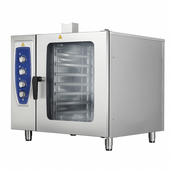 Konveksiyonlu Fırın Gazlı 10×GN 1/1 Kızaklı