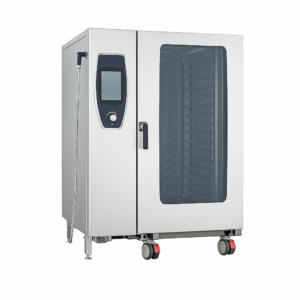 Konveksiyonlu Kombi Fırın Gazlı 20×GN 2/1 – Tepsi Kit Arabalı