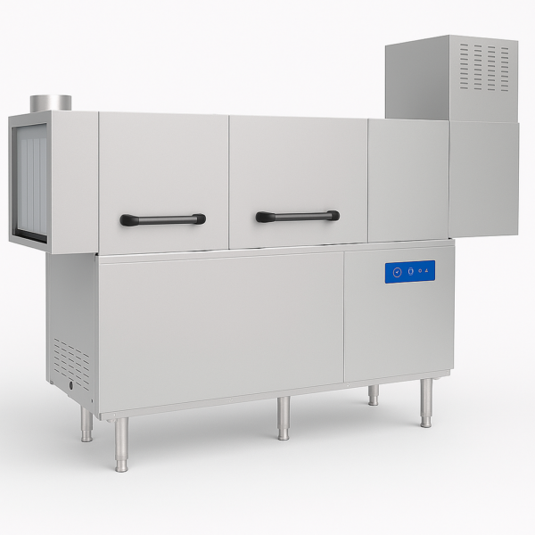 Konveyör Tipi Bulaşık Yıkama Makinesi – Sol Giriş Kurutmalı