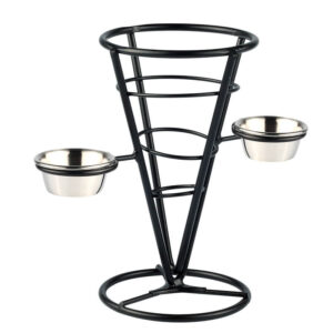 Külah Sosluklu Patates Sunum Sepeti