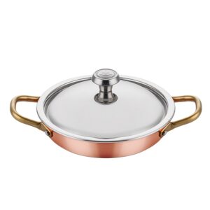 Multi Metal Bakır İndüksiyön Sahan + Kapak