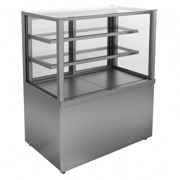 Nötr Borulu Tip Camlı Teşhir Dolabı