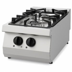 Ocak Set Üstü 700 Seri Gazlı İkili 40x70x30 (Lp) -6 Kw+7,…