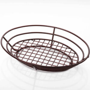 Oval Ekmek Ve Meyve Sepeti