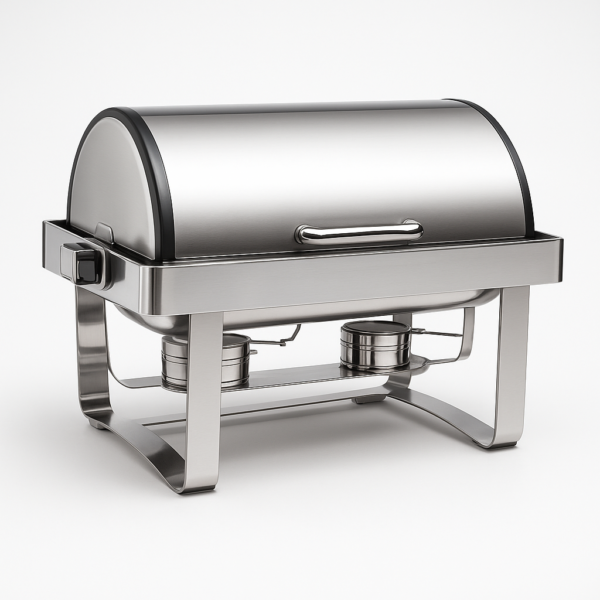 Öztiryakiler Chafing Dish – 180 Derece Açılır, Düz Ayak