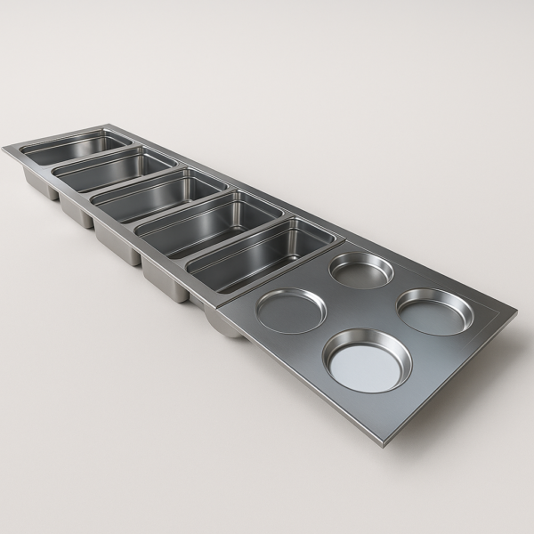 Pişirici Üst Tablalar, 600 Serisi