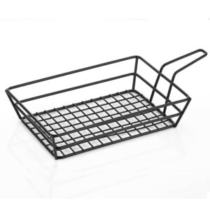 Saplı Dikdörtgen Sunum Sepeti