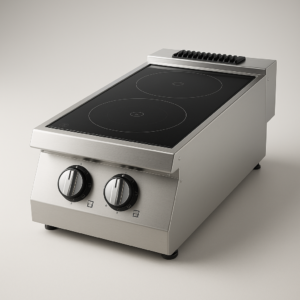 Seran Cam Ocak Set Üstü 900 Seri Elektrikli 40x90x30