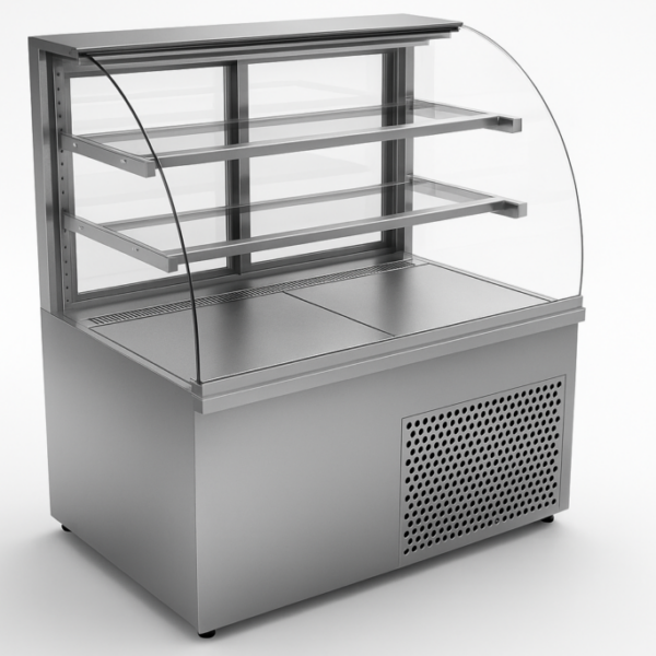 Sıcak Bombe Camlı Teşhir Dolabı