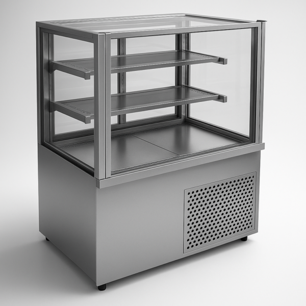 Sıcak Borulu Tip Camlı Teşhir Dolabı