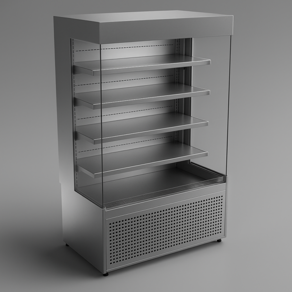 Sıcak Self Servis Duvar Tipi Teşhir Dolabı