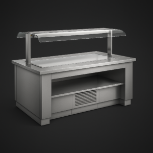 Soğuk Servis Ünitesi – Krom Yüzey