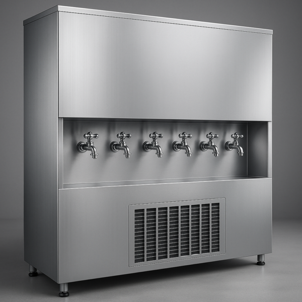 Soğuk Su Sebili Paslanmaz Gövde-İç Hazne 500 Lt 5 Musluk…