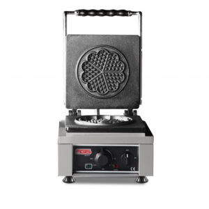 SGS WB 25 E Çiçek Model Waffle Makinesi | Tekli Elektrikli