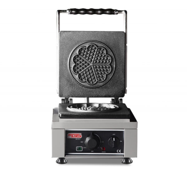 SGS WB 25 E Çiçek Model Waffle Makinesi | Tekli Elektrikli