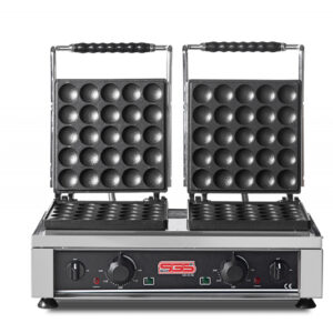 SGS WO-25DE Waffle Makinesi | Çift Kapaklı | 4400 W