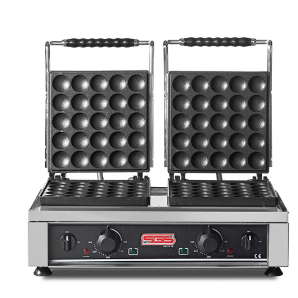 SGS WO-25DE Waffle Makinesi | Çift Kapaklı | 4400 W