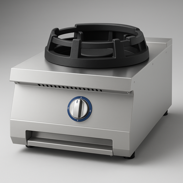 Wok Ocak Set Üstü 700 Seri Tekli Gazlı 40x70x30-14 Kw